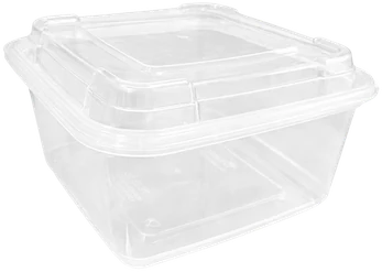 Tamper Evident Containers / Clamshells · TE-32-SQ